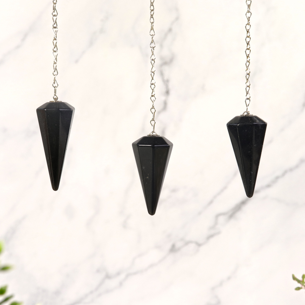 Black Obsidian Pendulum - Nature's Artifacts