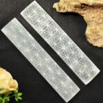 Selenite Charging Plate with Flower of Life