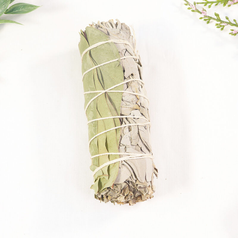 White Sage and Eucalyptus Smudge Stick Smudging Stick Nature's